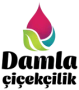 Damla Çiçekçilik Logo — Sanatizi Referansı