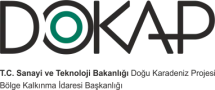 DOKAP — Doğu Karadeniz Projesi Bölge Kalkınma İdaresi Logo — Sanatizi Referansı